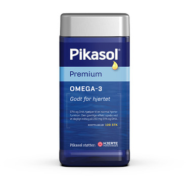 Pikasol Premium Omega-3 kapsler med fiskeolie | Køb online