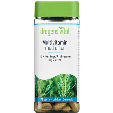 Drogens Vital Multivitamin med Urter