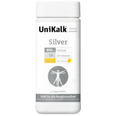 UniKalk Silver Tyggetabletter