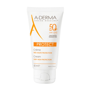 A-Derma Protect SPF50+ - solcreme til ansigtet