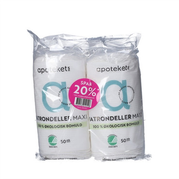 Apotekets Økologiske Vatrondeller Maxi