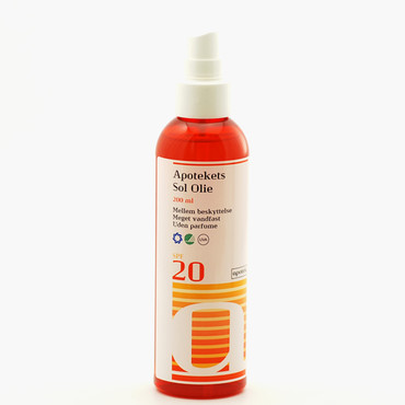 Apotekets Sol Olie SPF 20