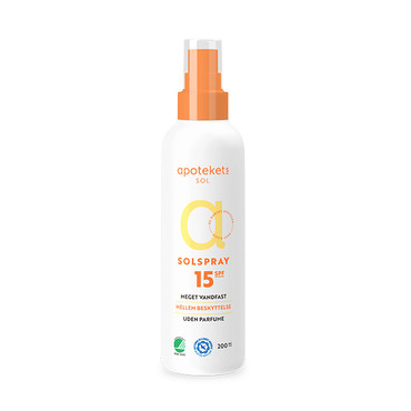 Apotekets Solspray SPF 15