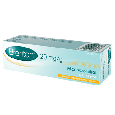 Brentan Creme - miconazol mod svamp 20 mg/g - 50