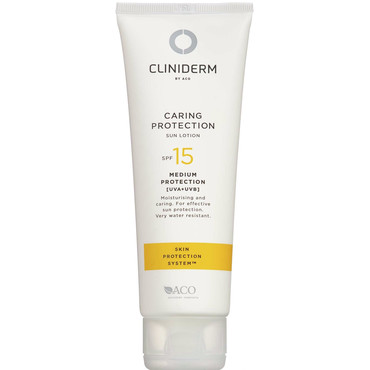 Cliniderm caring protection sun lotion