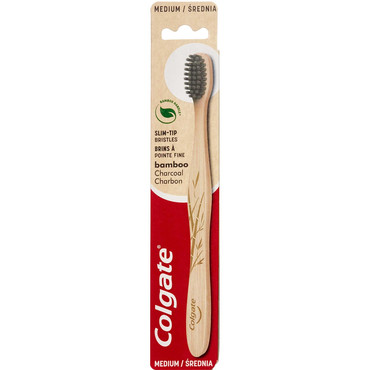Colgate Bamboo Charcoal Medium Tandbørste