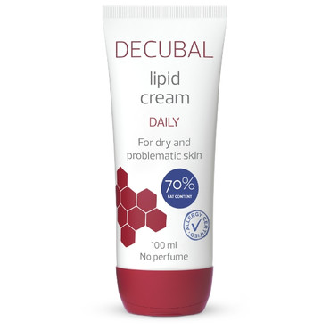 bescherming Toegeven Vernederen Decubal Lipid Cream 70% - creme til tør, problematisk hud - 100 ml