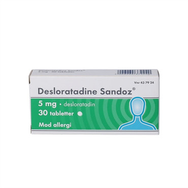 Transplant niece Installere Desloratadine Sandoz tabletter mod allergi 5 mg - 30 stk