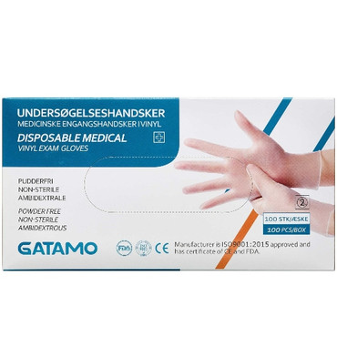 Gatamo Engangshandsker Vinyl S