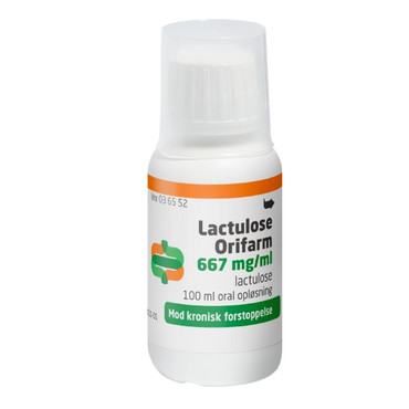 tag uafhængigt Fem Lactulose Orifarm 100 ml mod forstoppelse og hård mave