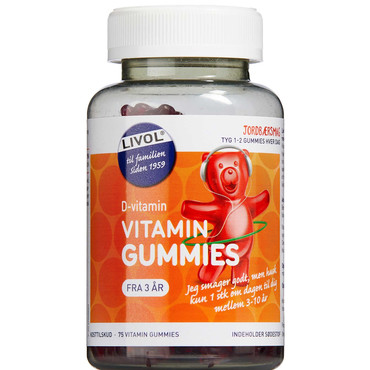 Livol Vitamin Gummies D-Vitamin