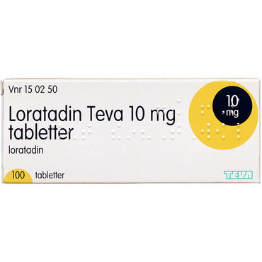 Loratadin Teva Tabletter