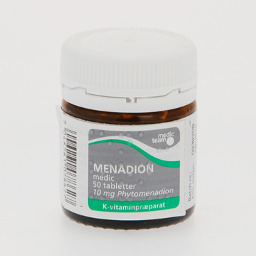 Menadion tabletter