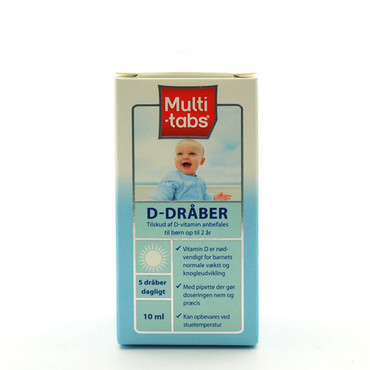 Multi-tabs D-dråber