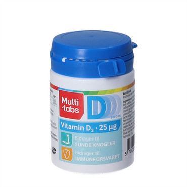 Multi-tabs D3-vitamin Tabletter