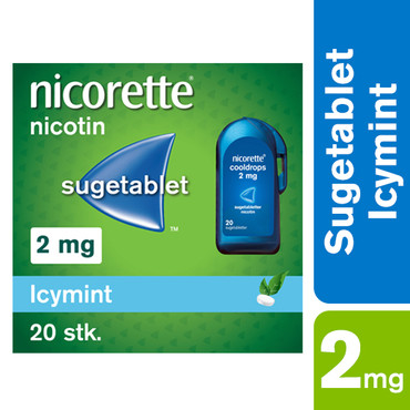 Nicorette Cooldrops Sugetabletter Icymint