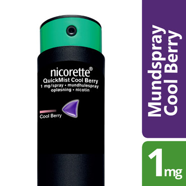 Nicorette Quick Cool Berry 1 mg