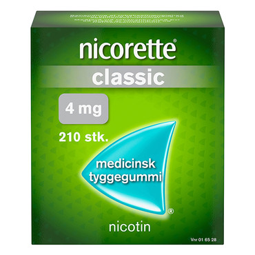 Nicorette Classic Nikotintyggegummi