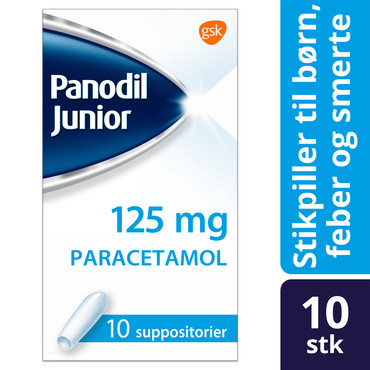 Panodil Junior Suppositorier