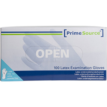 PrimeSource Latexhandsker L med pudder