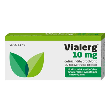 Vialerg 10 mg allergi - 30 stk