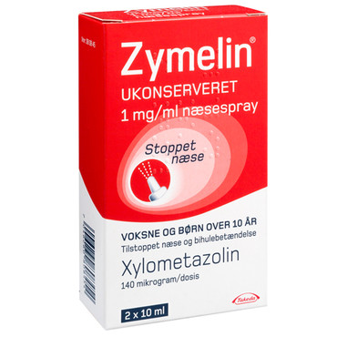 Zymelin Næsespray 2 x 10 ml